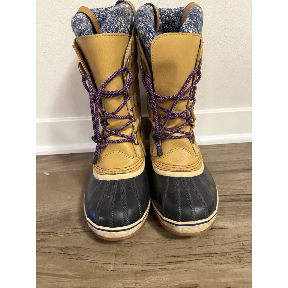Sorel Women's Tofino II Waterproof Snow Boot Taupe Lined Size 7 - Picture 2 of 14